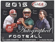 2015 Sage Hit Football PICK YOUR CARDS FREE SHIPPING