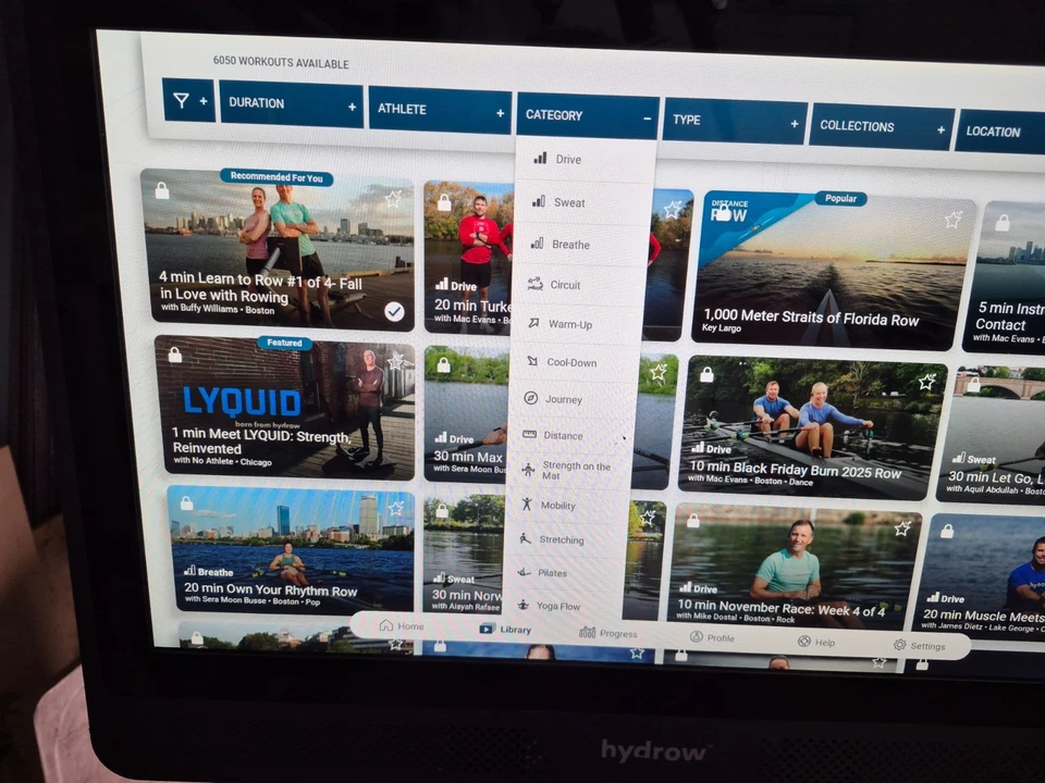 máquina de remo hidro Foto 4 de 4