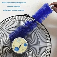 1 pc Flexible Fan Cleaning Brush – Reach Vents, Fans & Blinds Easily - NEW
