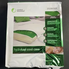 Comfort Revolution Hydraluxe Cool Case Gel Pillow Cover King Sized Cooling