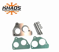 Throttle Body TBI Spacer Adapter Big to Small Bore 87-95 Chevy GMC 1500 5.7L