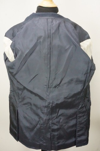 Anderson Sheppard Savile Row blau gewebte Wolle 2-teilig Anzug Jacke Hose Gr. 43 S - Bild 8 von 12