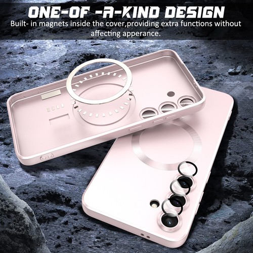 For Samsung Galaxy S24 Ultra Plus Magnetic Case with Lens Film/Screen Protector - Picture 61 of 66