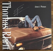 Thomas Rhett About A Woman Autographed Signed Vinyl LP Beckett BAS COA VERY RARE