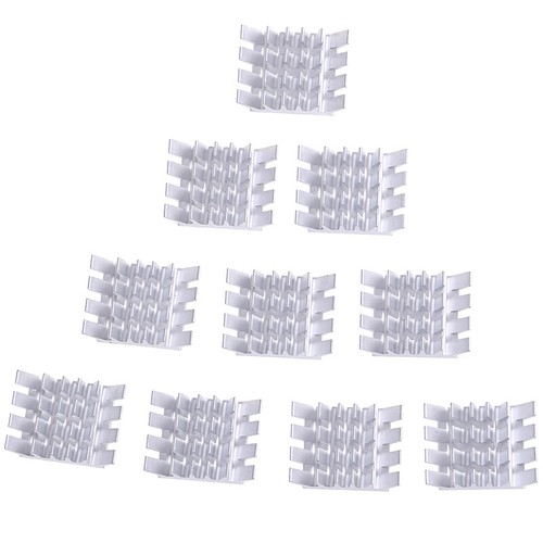 10pcs Aluminium Heatsink Computer Cooler Radiator Heat sink For MotherbYUR1 - Picture 10 of 12