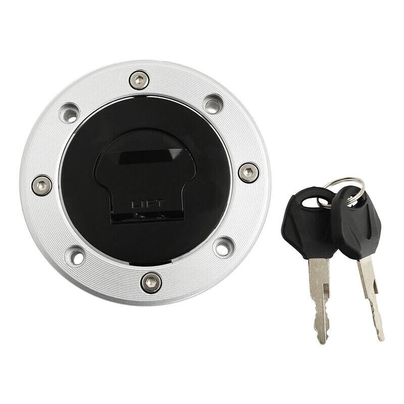Llaves de bloqueo de tapa de tanque de combustible 2004 2005 2006 07 Suzuki Hayabusa GSXR1300 GSXR 1300 Foto 3 de 4