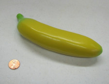 Realistic Yellow Banana Pretend Faux Play Fruit Food Piece Part Prop Kitchen 3