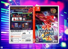 Raiden IV x Mikado Remix Cover Art Replacement Insert Case for Nintendo Switch