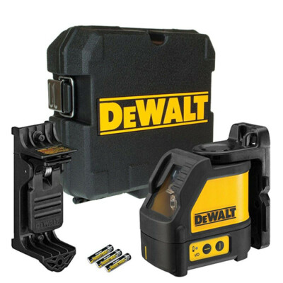 DeWalt DW088K Kreuzlinienlaser-Rot Selbstnivellierender
