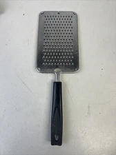 Vtg Ekco Stainless Steel Grater Zester Shredder 10.75” Handheld Utensil Tool USA