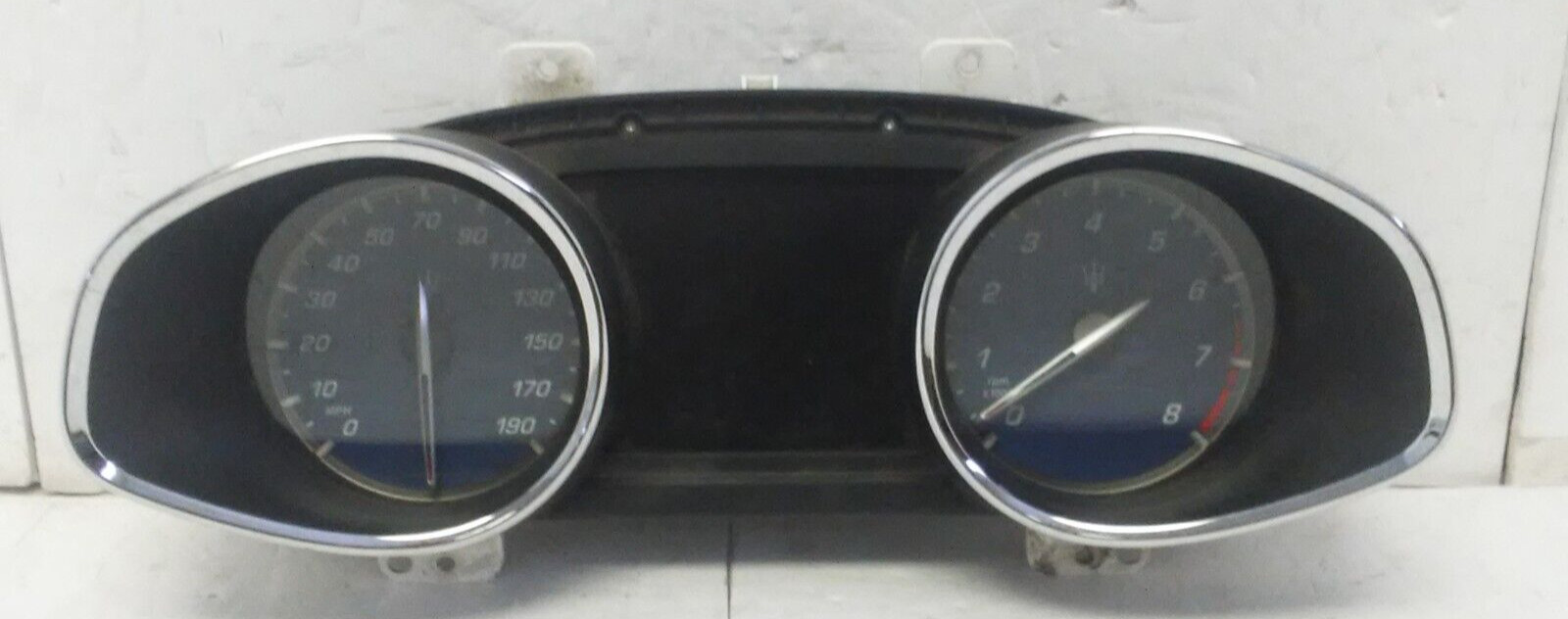 2014-2017 MASERATI GHIBLI S SPEEDOMETER & RPH INSTRUMENT PANEL OEM