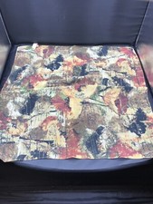 Womens Ray Strauss scarf 21" x 21" square fall colors  A6