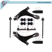 10x Control Arm w Ball Joints Tie Rod End Sway Bar Fits 97-98 Chevrolet Malibu