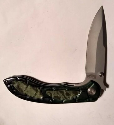 Gatorback  Folder  4 3/4''   Stainless Steel w/ Anodized Aluminum   * SALE * 