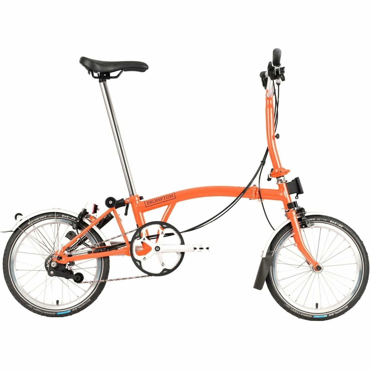 Orange folding bike sales