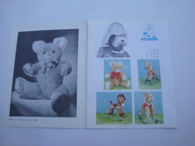 Lot De Catalogues Jouets Anciens Et Documents – Ours En Peluche MARJO Reims 1967