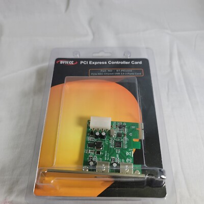 BYTECC PCI Express Controller Card BT-PEU310 USB 3.0   2 Ports Card