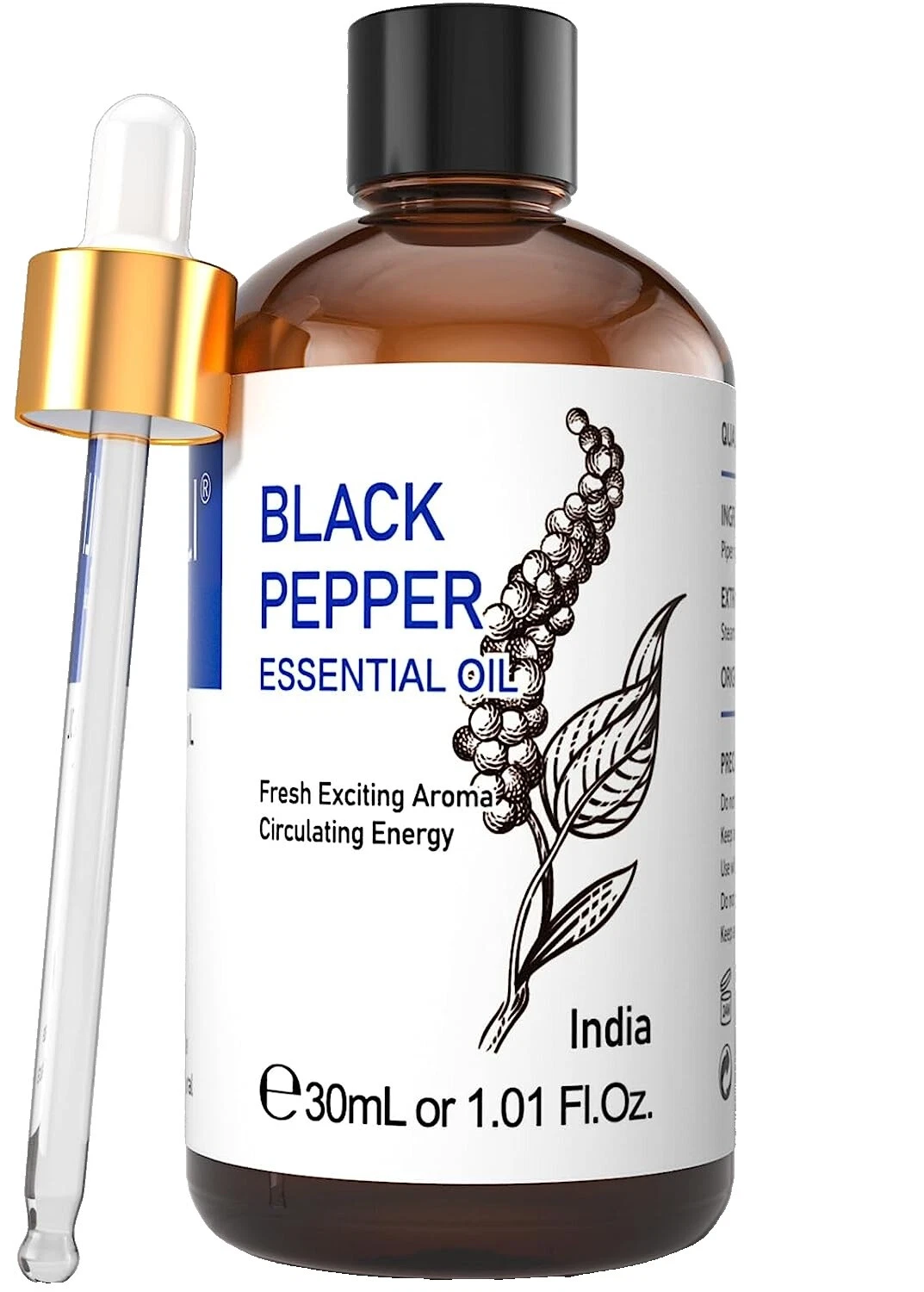 Black Pepper Diffuser Aromatherapy Supplies