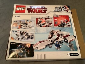 ** LEGO 8085 STAR WARS FREECO SPEEDER w Box, Manual & Minifigs Missing 2 Pieces