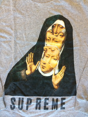 S/S 2017 Supreme Nun Long Sleeve Shirt size small | eBay S/S 2017 Supreme Nun Long Sleeve Shirt size small | eBay