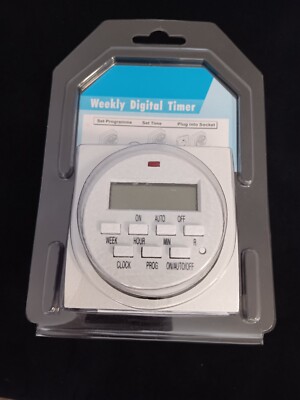 Weekly Digital Programmable TimerWeekly Digital Programmable Timer