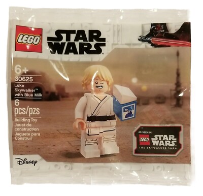 Lego 30625 Star Wars Luke Skywalker with Blue Milk Polybag Factory Sealed New