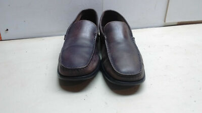 Barneys New York Brown Leather Slip On Loafer Driving  display picture 1