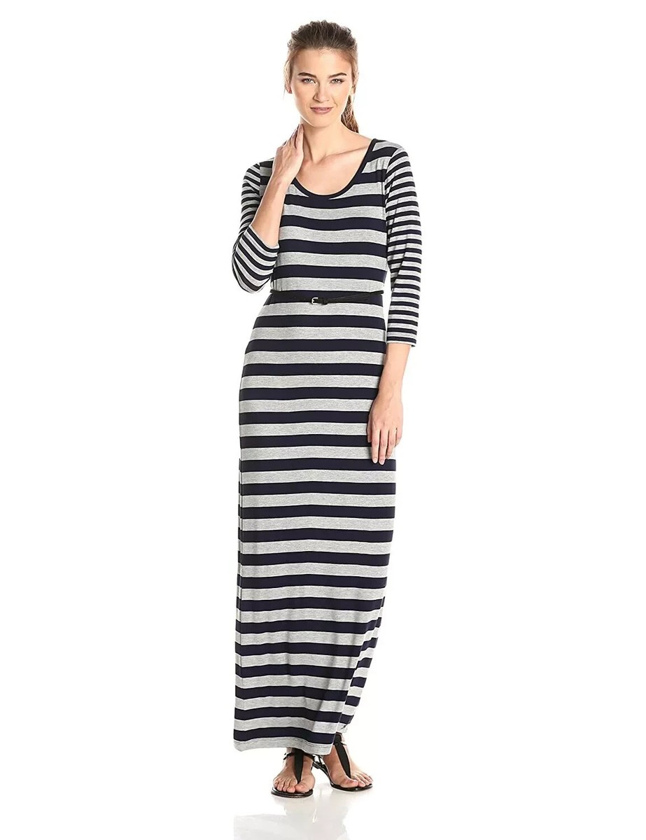 chinese dress ladies Calvin Klein Women's Stripe Maxi Dress, White/Black/Watermelon, X-Small at  Amazon Women's Clothing store