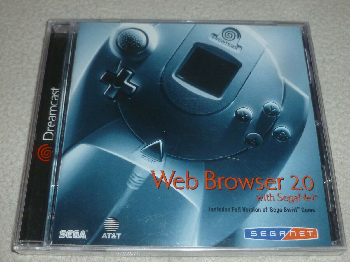 BRAND NEW FACTORY SEALED SEGA DREAMCAST GAME WEB BROWSER 2.0 NFS