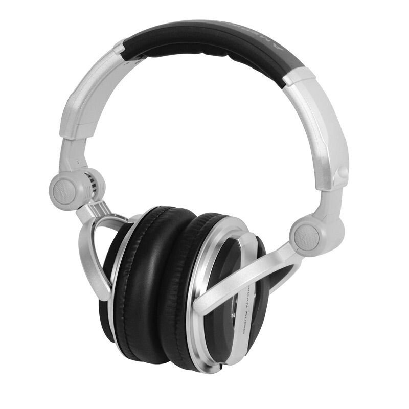 ADJ HP700 Foldable Pro DJ Headphones with Carrying Bag