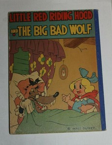 Brilliant Big Surprise 1934 Little Red Riding Hood And The Big Bad Wolf By Walt Disney Studios In Stock Immediate Delivery Spu Ba