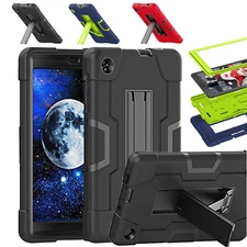 For Alcatel Joy Tab 2 Tablet  8 inch Shockproof Rugged Hybrid Stand Cover