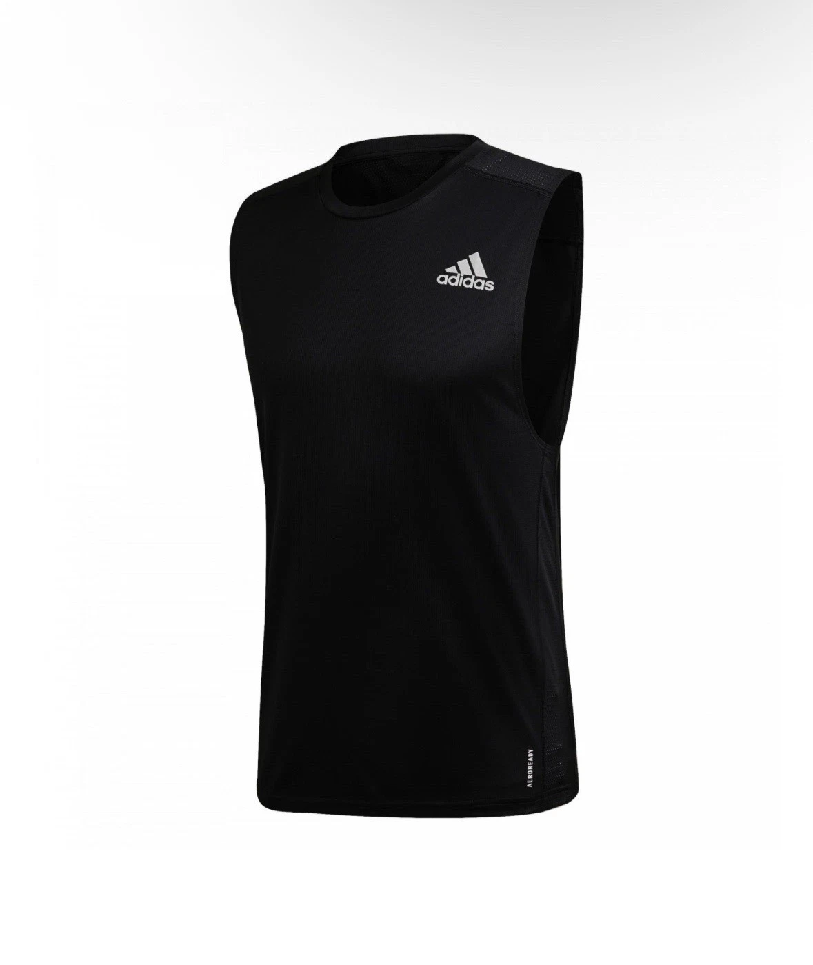 *RARE* adidas 'Own the Run' Reflective Sleeveless Running Tee (Color: Black)
Opens in a new window o