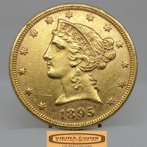 1895 Liberty Head Gold — photo from the most recent tracked eBay sale