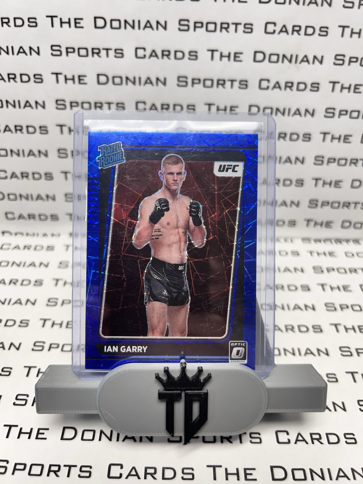 2022 Donruss Optic UFC #108 Ian Garry Blue Velocity Prizm Rookie RC