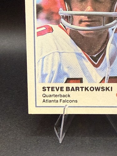 1982 Kellogg's Steve Bartkowski - Atlanta Falcons - Bild 3 von 6