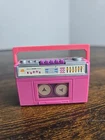 Vintage Barbie Action Accents Boombox Cassette Wind Up Toy 1980s