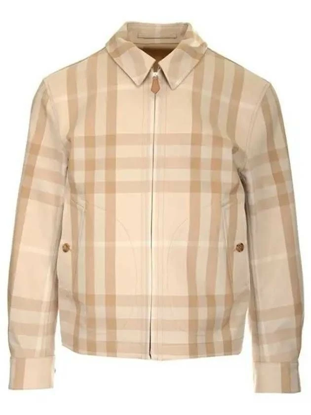 Giacca Harrington Burberry reversibile check cotone reversibile Harrington 8050989