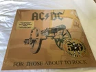 AC/DC-FOR THOSE ABOUT TO ROCK. 50TH ANNIVERSARY EDITION-GOLD VINYL NEW & SEALED