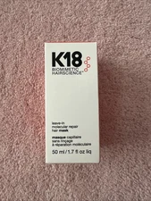 K18 Biomimetic Hair Science Leave-In Molecular Repair Hair Mask 1.7 oz (50 Ml)