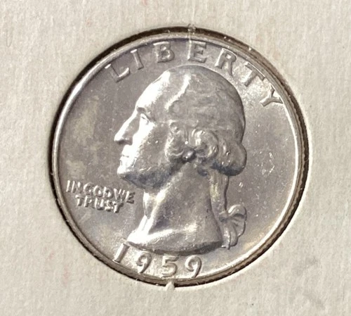 1959-P Washington Quarter — photo from the most recent tracked eBay sale