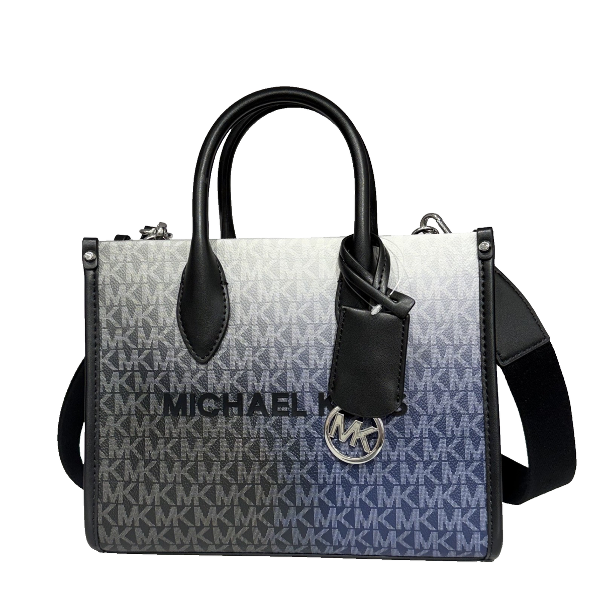 Michael Kors Mirella Small Shopper Tote Crossbody MK Logo Bag