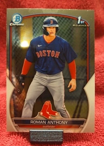 Roman Anthony 2023 1st Bowman Chrome Original Rookie Card RC #BCP-71 - Red Sox