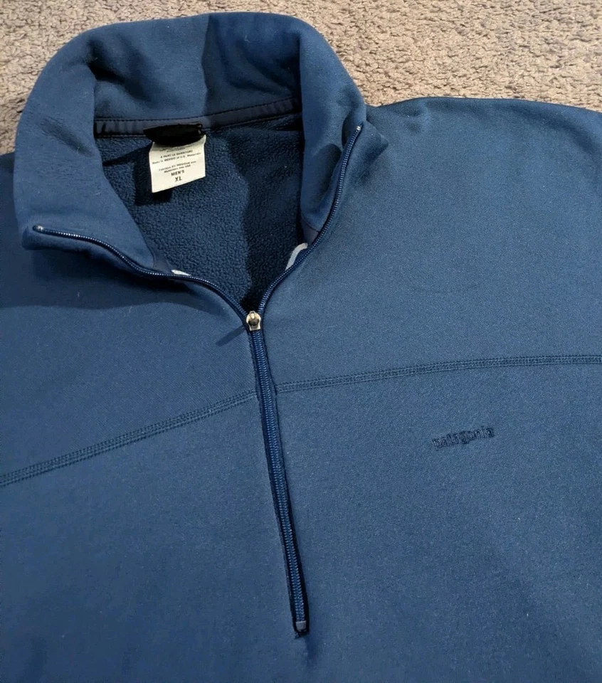 Patagonia Capilene Expedition Weight Stretch1/4 Zip T Pullover 43600 Men's XL - Image 2 of 4