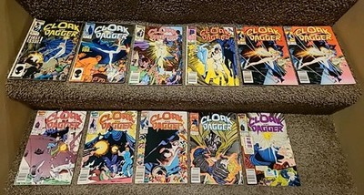 1985 Marvel 1st Issue Cloak and Dagger Special Final Issue #1-4 #6-11 Lot Of 11 