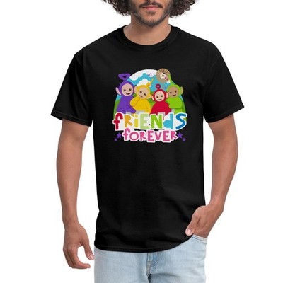 Teletubbies Friends Forever Cute Friendship Design Men's T-Shirt