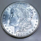 1900 Morgan Silver Dollar Beautiful Uncirculated Coin