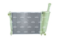 Nrf MotorküHler WasserküHler 58429 FüR Van Fiat Panda Aluminium Classic 500 Evo