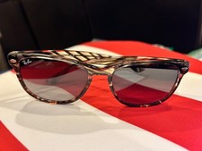Ray-Ban Sunglasses RB 2184 1254/71 Striped Grey, Havana/Grey Gradient 57-18-145