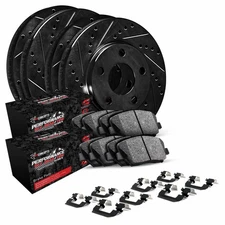 R1 Concepts Whvh2 42014 R1 Eline Series Brake Rotors   D S   Black   Perf